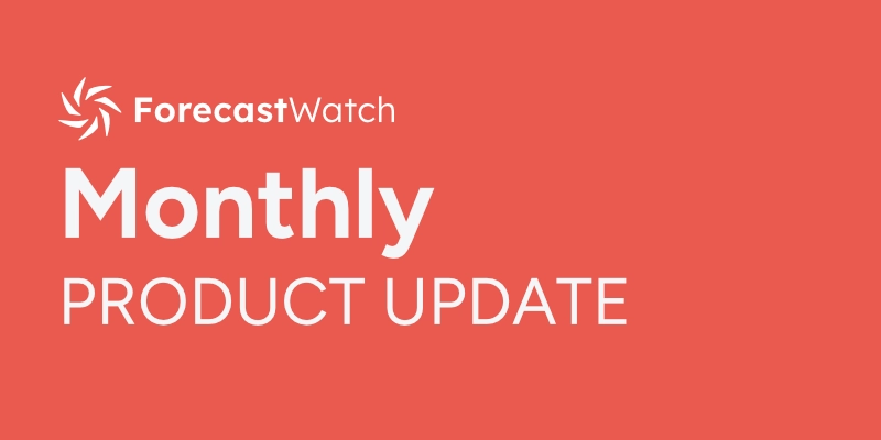 monthly product update 2